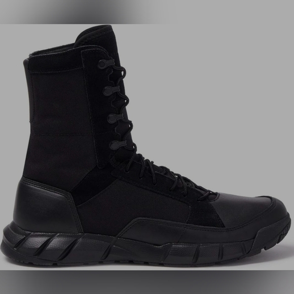 Oakley SI Light Patrol Men's Black High-Top Combat Tactical Boots 5 6.5 Cy - Picture 1 of 4